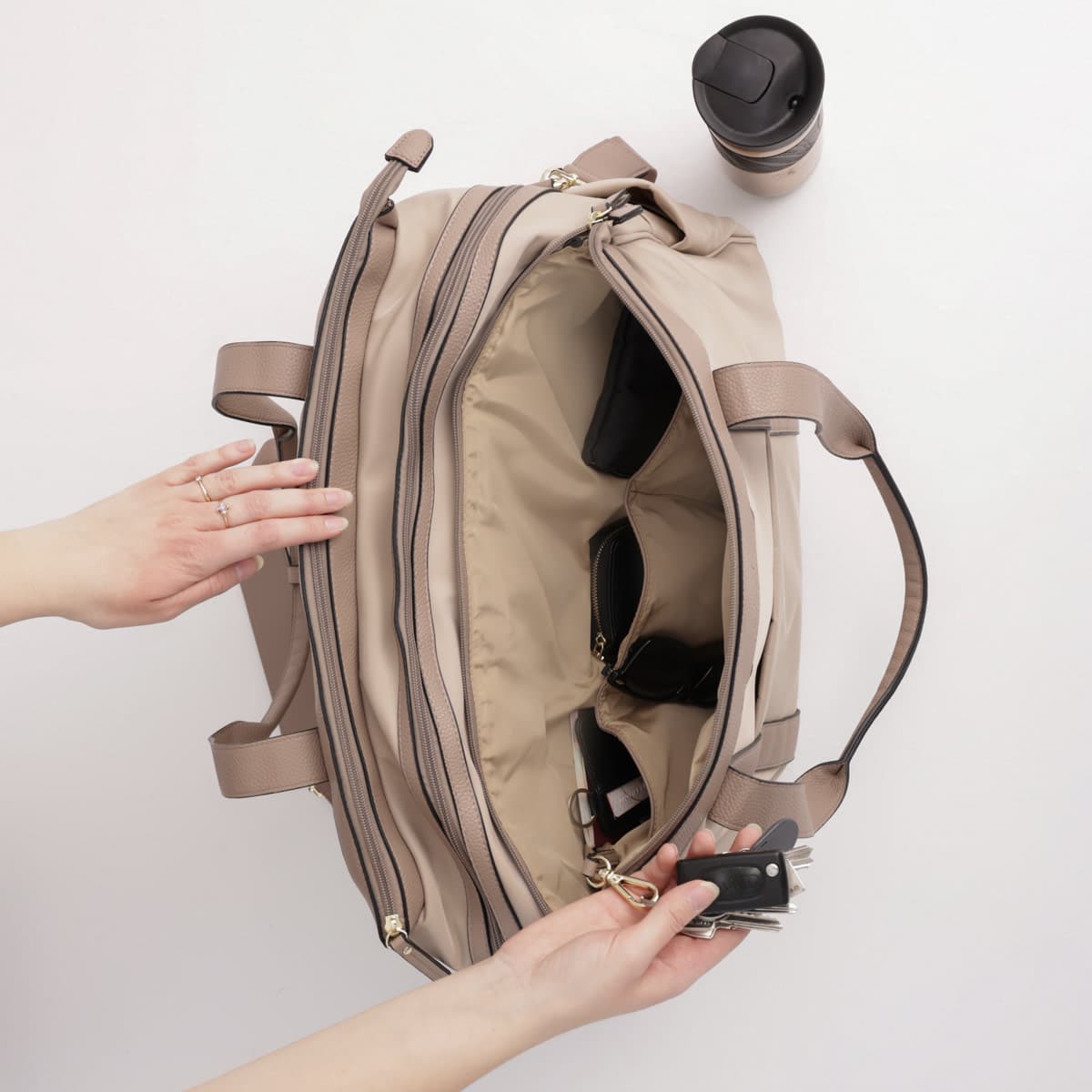 Joissy - Weekender & hospital bag for mom WEEKENDER - aspen