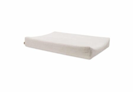 Jollein - Aankleedkussenhoes 50x70cm Cloudy Rib - Oatmeal