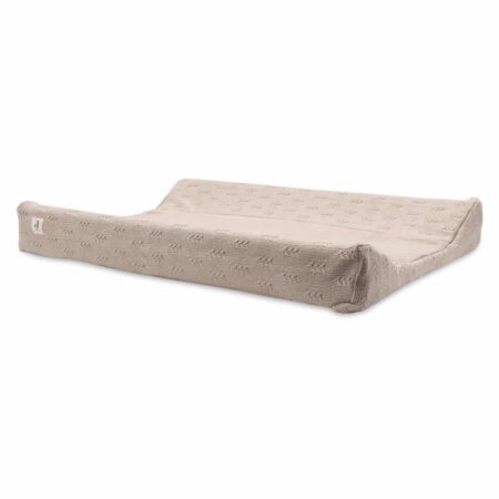 Jollein - Aankleedkussenhoes 50x70cm Grain Knit Wild Rose