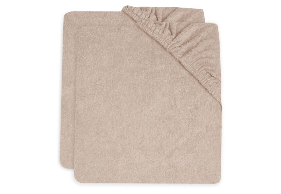 Jollein - Aankleedkussenhoes Badstof 50x70cm Wild Rose (2pack)