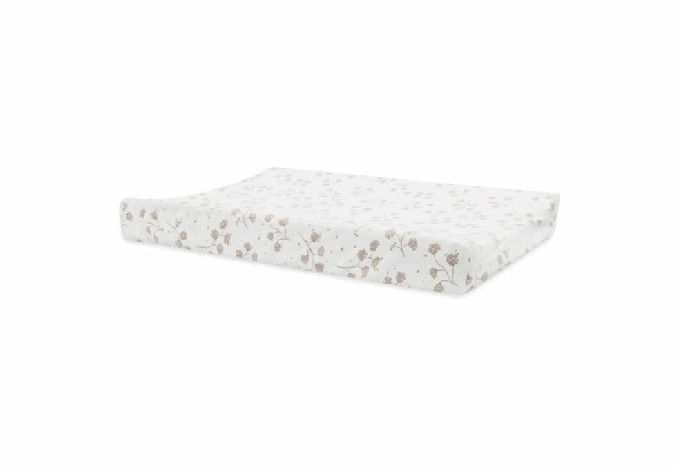 Jollein - Aankleedkussenhoes Jersey 50x70cm - Leafy Dreams