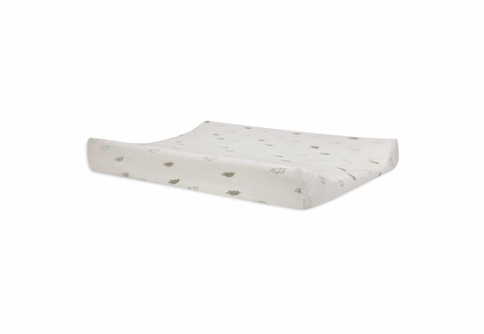 Jollein - Aankleedkussenhoes Jersey 50x70cm Happy Miffy Olive Green