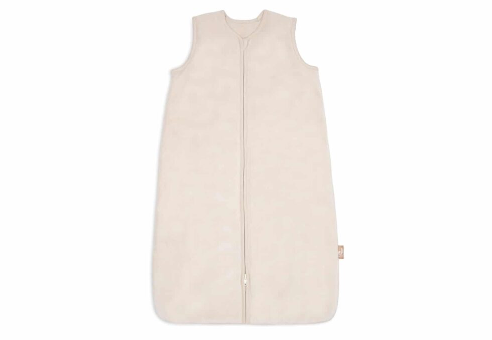 Jollein - Baby Slaapzak Mouwloos 90cm Velvet - Oatmeal