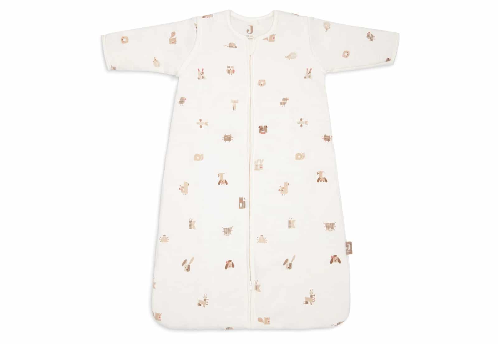 Jollein - Baby Slaapzak met Afritsbare Mouw 110cm - Animal Friends
