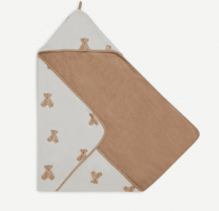 Jollein - Badcape 75x75cm Teddy Bear GOTS