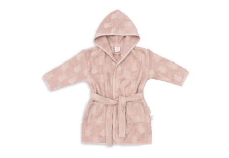 Jollein - Badjas Badstof 3-4 jaar Miffy Jacquard Wild Rose