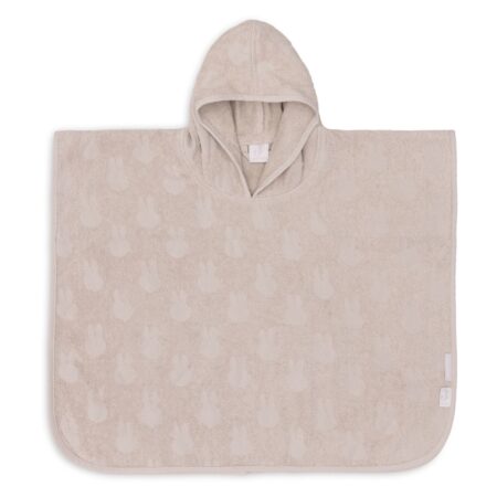 Jollein - Badponcho Badstof Miffy Jacquard Nougat