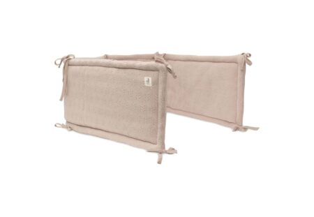 Jollein - Bedomrander/Boxomrander 180x30cm Grain Knit Wild Rose