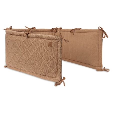 Jollein - Boxbumper 180x30cm Check Knit Biscuit