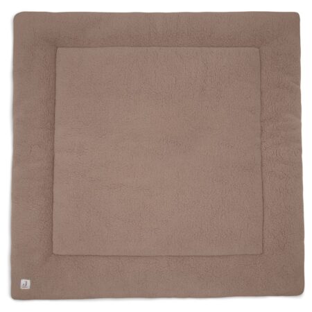 Jollein - Boxkleed 100x100cm Cloudy Rib - Milky Coffee