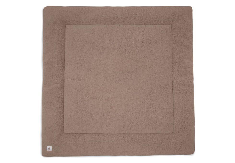 Jollein - Boxkleed 100x100cm Cloudy Rib - Milky Coffee