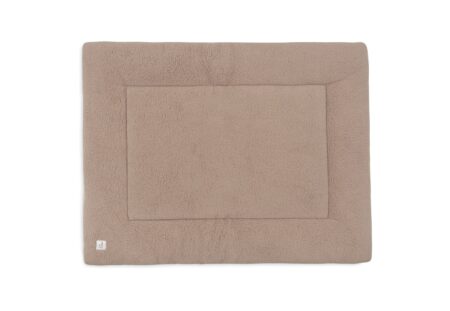 Jollein - Boxkleed 75x95cm Cloudy Rib - Milky Coffee