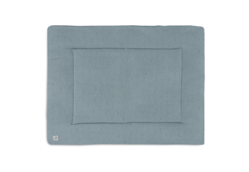 Jollein - Boxkleed 75x95cm Cosy Knit Sea Green