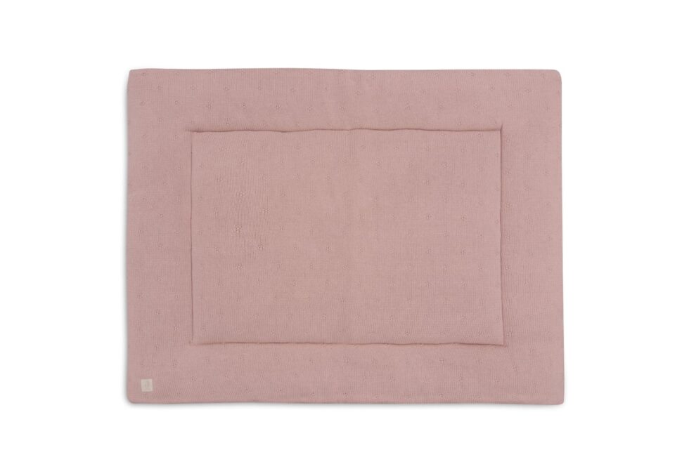 Jollein - Boxkleed 75x95cm Cosy Knit Wild Rose
