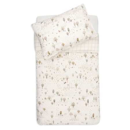 Jollein - Dekbedovertrek met sloop 100x140cm - Tiny Park