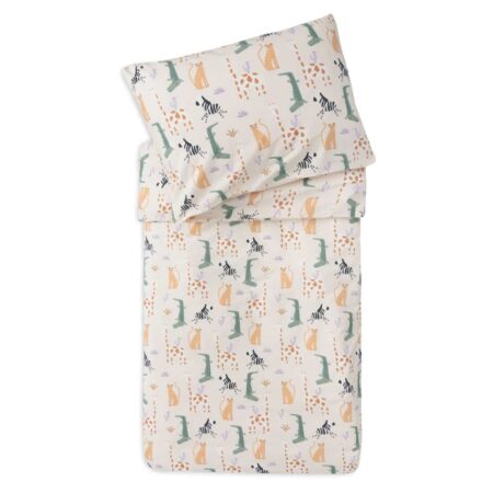 Jollein - Dekbedovertrek met sloop 100x140cm Jungle Jambo