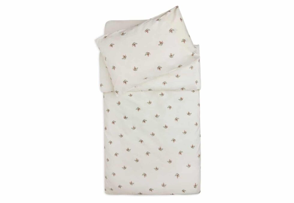 Jollein - Dekbedovertrek met sloop 100x140cm Rosehip