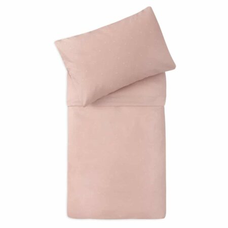 Jollein - Dekbedovertrek met sloop 100x140cm Twinkling Wild Rose