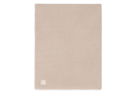 Jollein - Deken Wieg 75x100cm Basic Knit Wild Rose