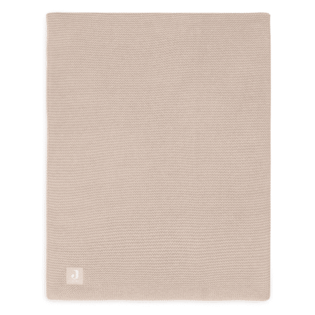 Jollein - Deken Wieg 75x100cm Basic Knit Wild Rose