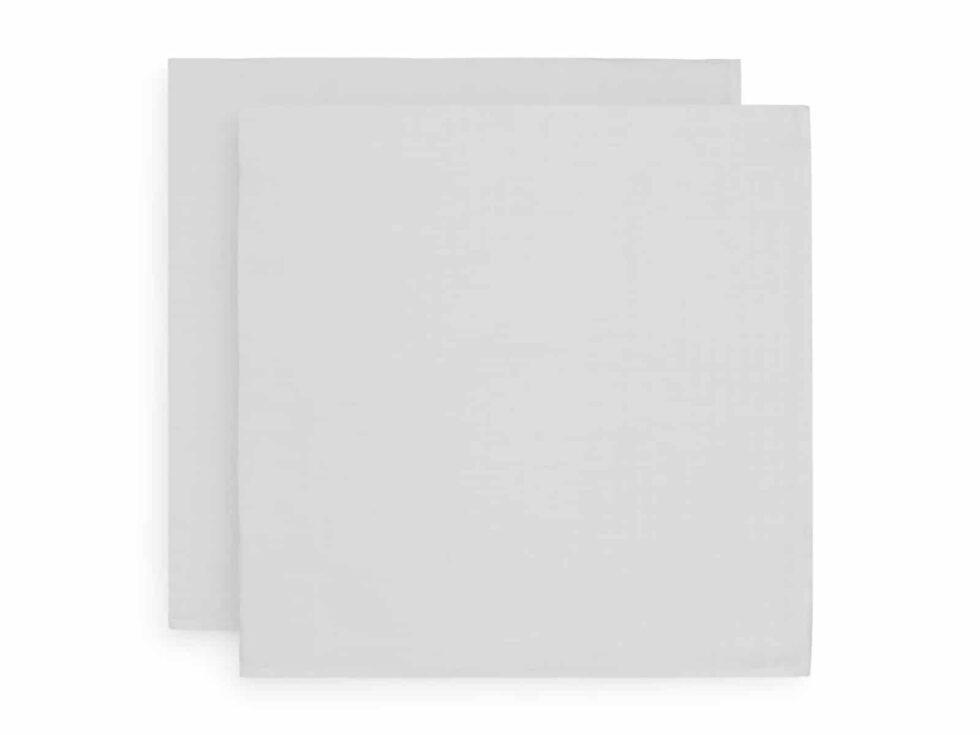 Jollein - Hydrofiel Multidoek 115x115cm white (2pack)
