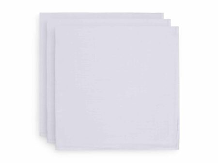 Jollein - Hydrofiel Multidoek Small 70x70cm White (3pack)