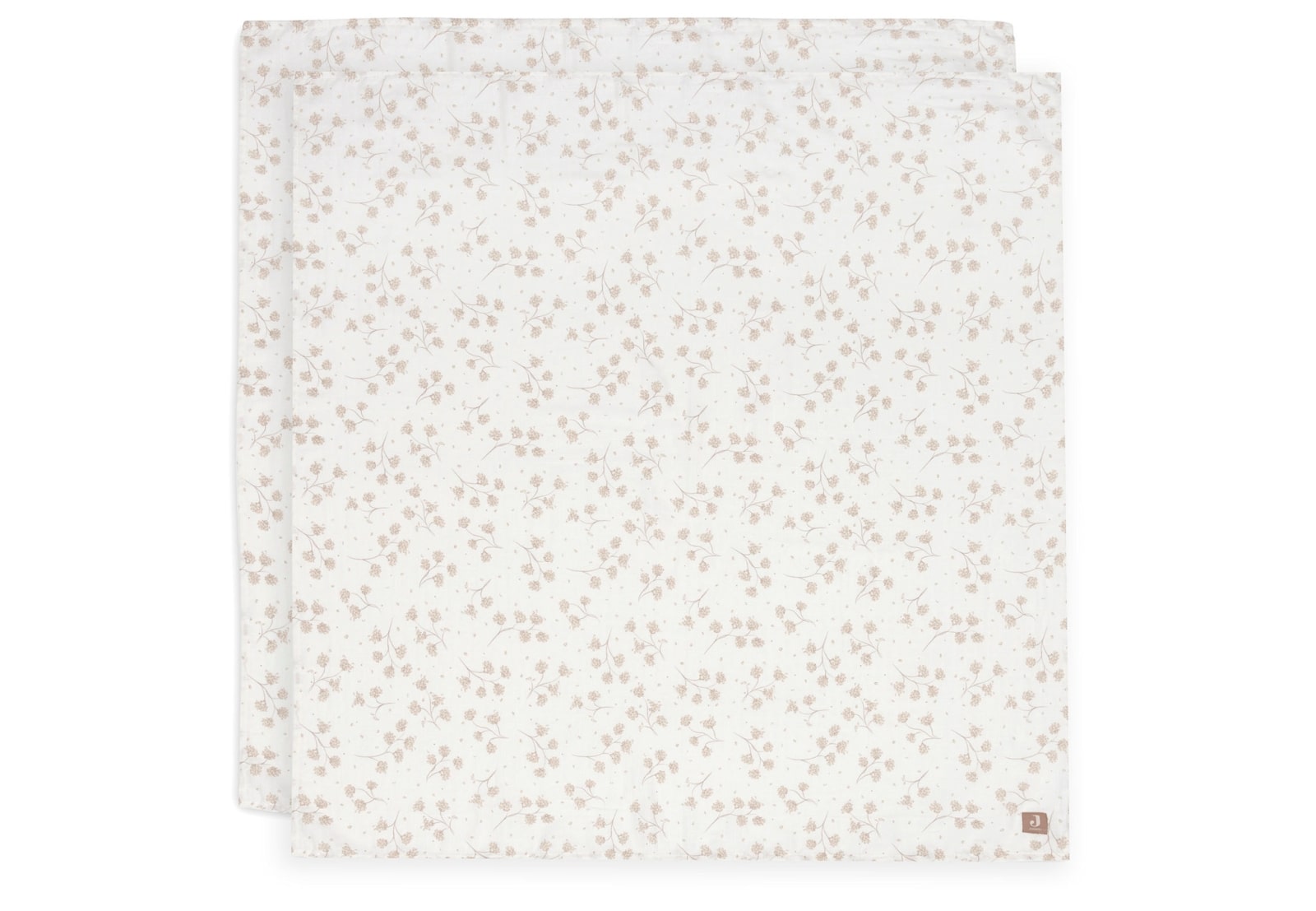 Jollein - Hydrofiele Doek Large 115x115cm - Leafy Dreams - 2 Stuks