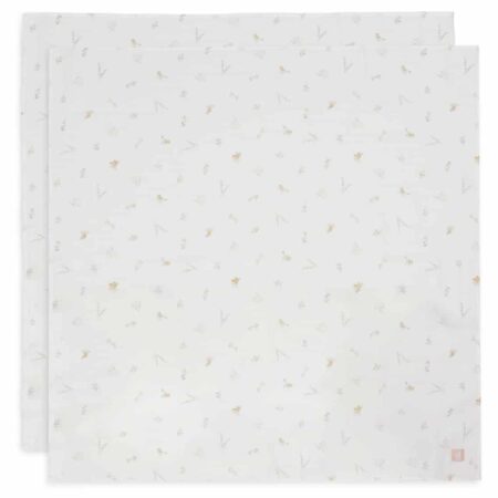 Jollein - Hydrofiele Doek Large 115x115cm Lovely Birds (2pack)