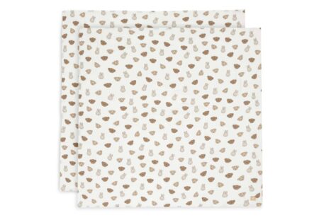 Jollein - Hydrofiele Doek Large 115x115cm Miffy and Friends (2pack)