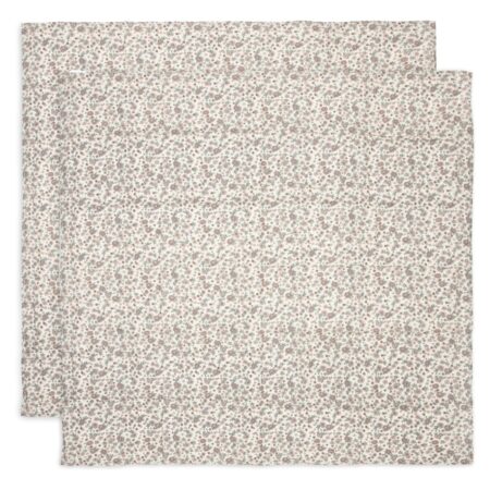 Jollein - Hydrofiele Doek Large 115x115cm Retro Flowers (2pack)