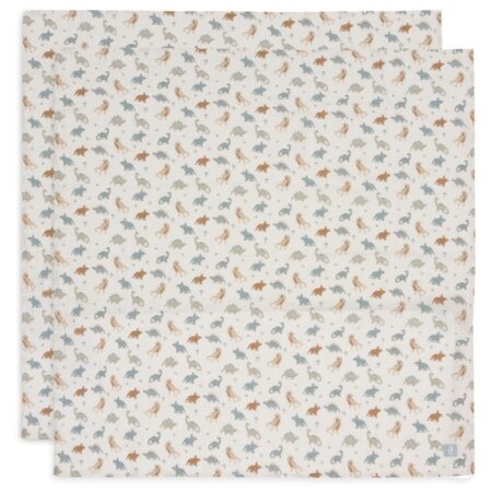Jollein - Hydrofiele Doek Large 115x115cm Roarsome (2pack)