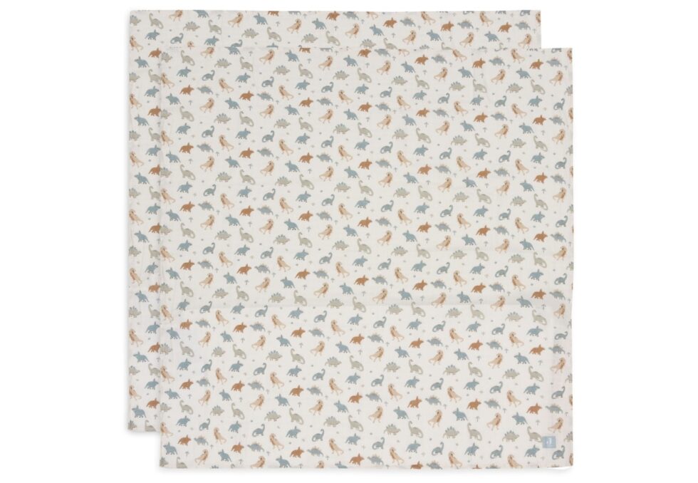 Jollein - Hydrofiele Doek Large 115x115cm Roarsome (2pack)