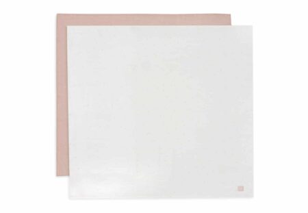 Jollein - Hydrofiele Doek Large 115x115cm Twinkling Wild Rose (2pack)