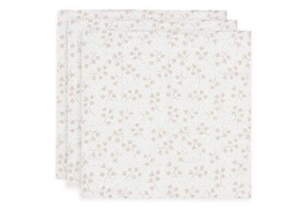 Jollein - Hydrofiele Doek Small 70x70cm - Leafy Dreams - 3 Stuks