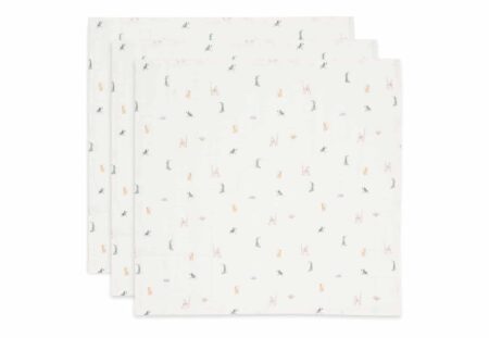 Jollein - Hydrofiele Doek Small 70x70cm Jungle Jambo (3pack)