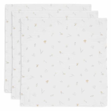 Jollein - Hydrofiele Doek Small 70x70cm Lovely Birds (3pack)