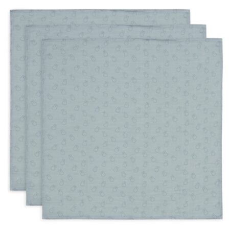 Jollein - Hydrofiele Doek Small 70x70cm Miffy Silhouettes SeaGreen(3p)