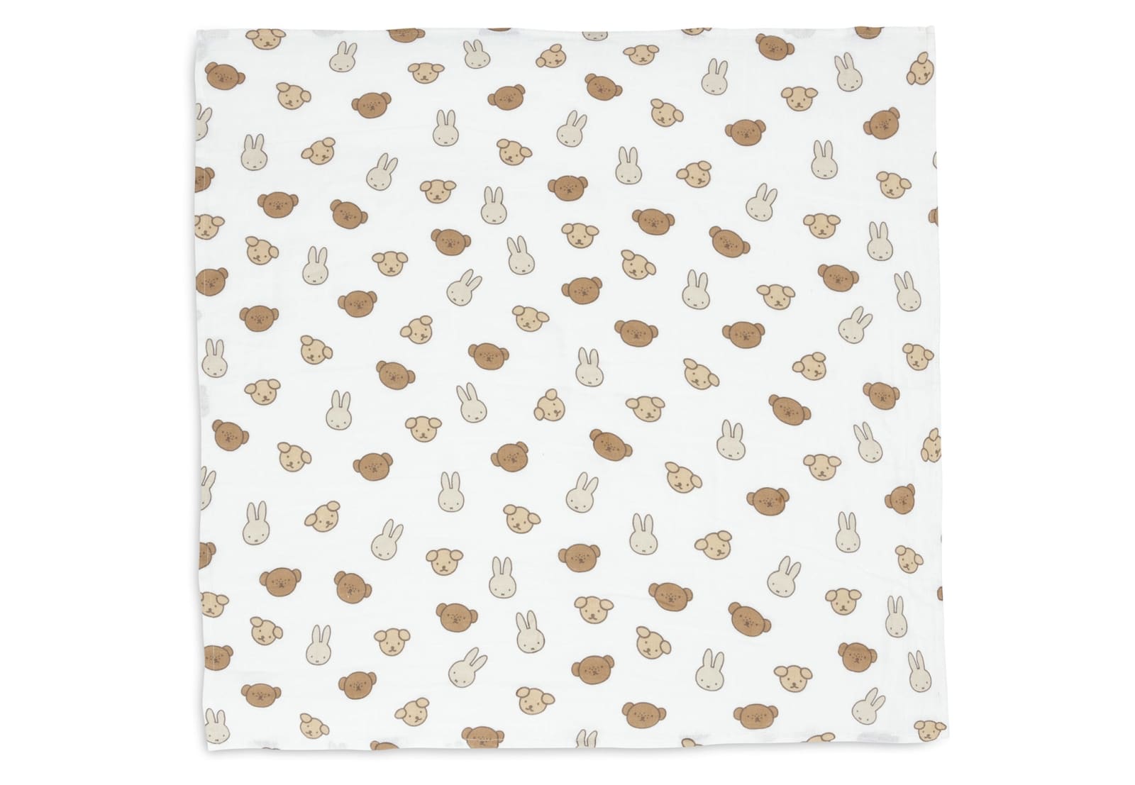 Jollein - Hydrofiele Doek Small 70x70cm Miffy and Friends (3pack)