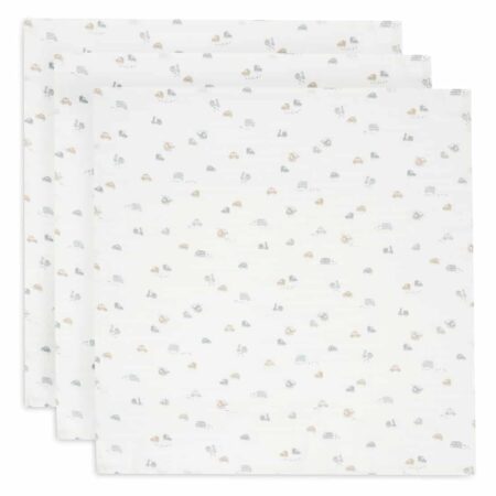 Jollein - Hydrofiele Doek Small 70x70cm On The Go (3pack)