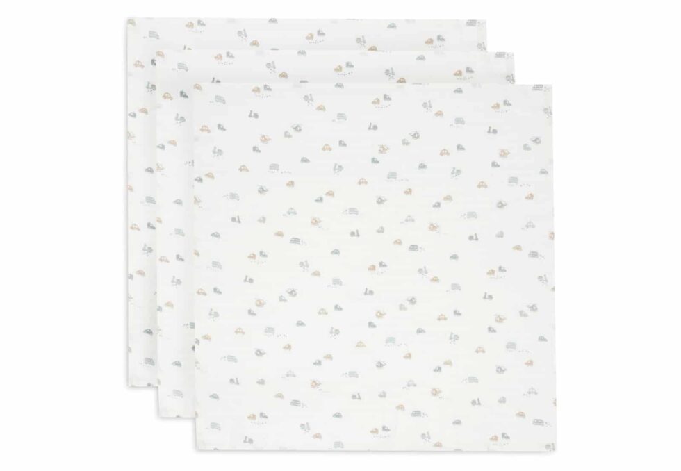 Jollein - Hydrofiele Doek Small 70x70cm On The Go (3pack)