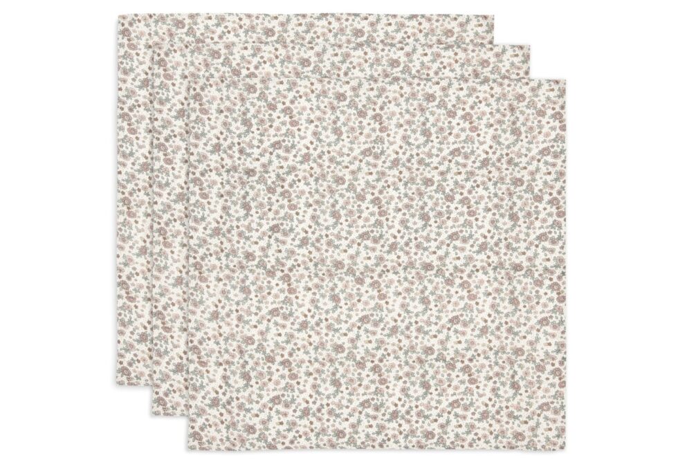 Jollein - Hydrofiele Doek Small 70x70cm Retro Flowers (3pack)