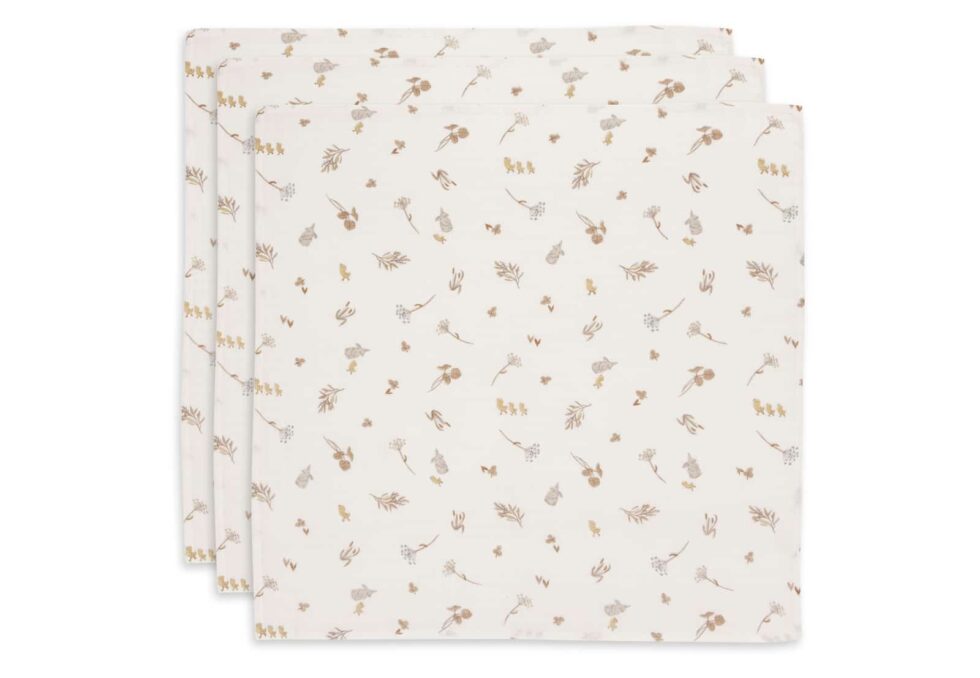 Jollein - Hydrofiele Doek Small 70x70cm Riverside (3pack)