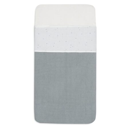 Jollein - Laken Ledikant 120x150cm Twinkling Sea Green