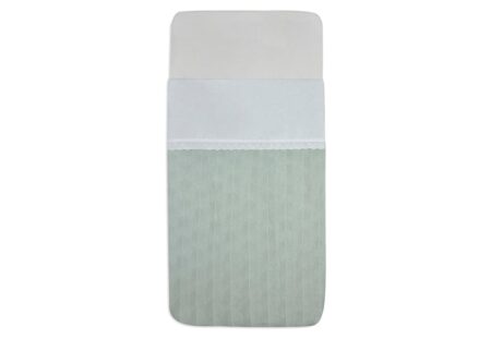Jollein - Laken Wieg 75x100cm Lace Ivory