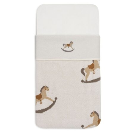 Jollein - Laken Wieg 75x100cm Nostalgic Ride