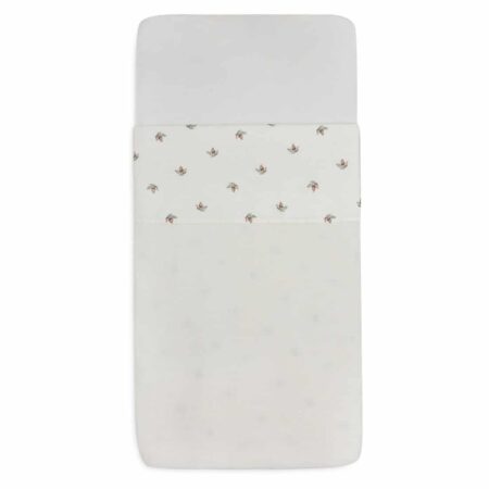 Jollein - Laken Wieg 75x100cm Rosehip