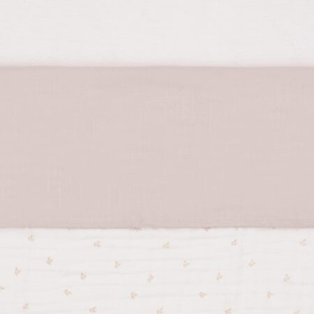 Jollein - Laken Wieg 75x100cm Slub Nougat