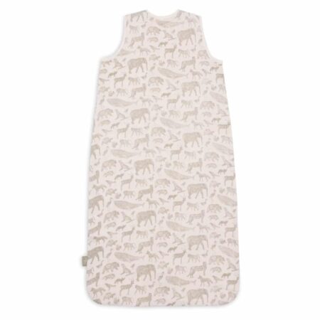 Jollein - Slaapzak Hydrofiel 110cm Animals Olive Green