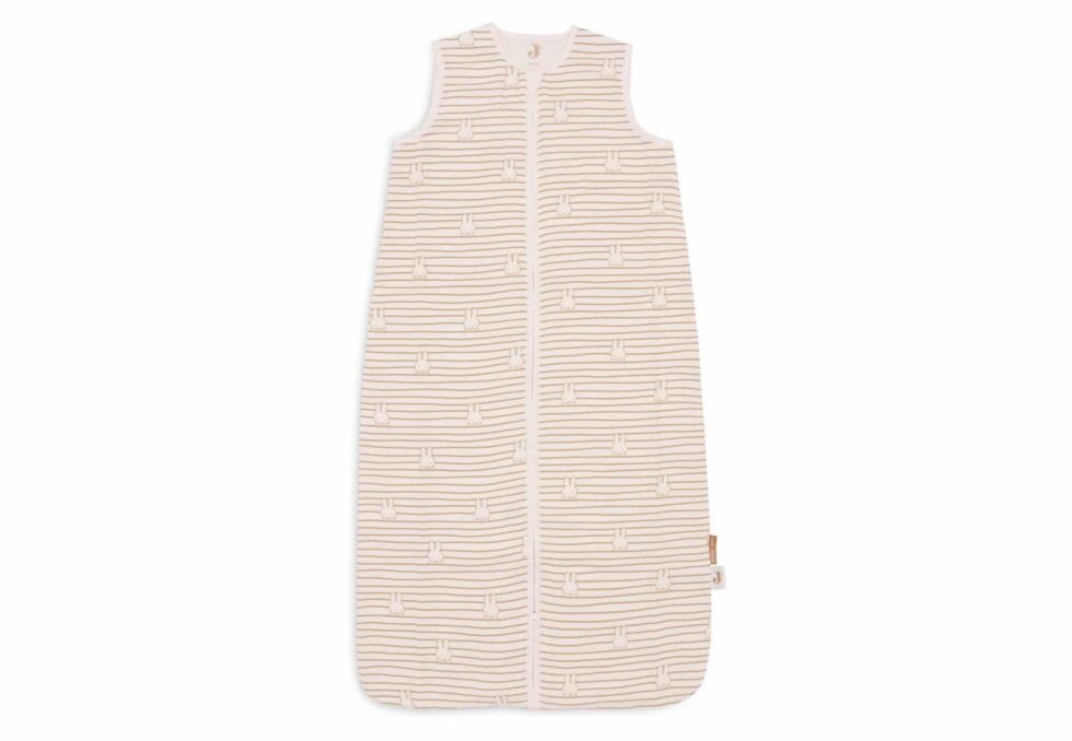 Jollein - Slaapzak Hydrofiel 70cm Miffy Stripe Biscuit