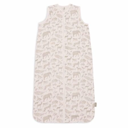 Jollein - Slaapzak Hydrofiel 90cm Animals Olive Green